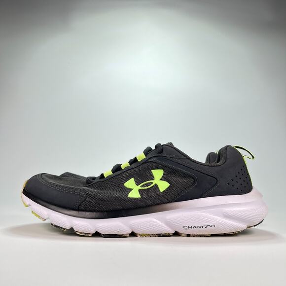 Under Armour Charged Assert 9 Dark Gray Running Shoes 3024852-101 Men's Size 9 - Picture 4 of 10